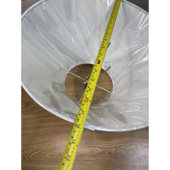 Ralph Lauren Green Pineapple Lamp 26” Shade Ceramic & Wood Base~New with Tag - Picture 10 of 12